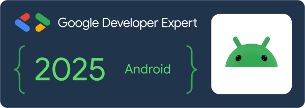 GDE 2025 Android badge