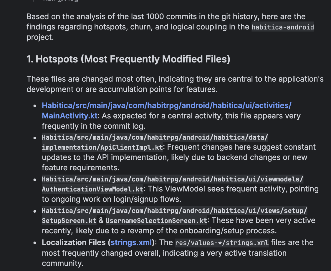 GiAS Agent results 1